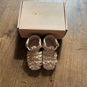 Consciously Baby Hard Sole Fisherman Sandals – Toddler 6 – NEW in Box